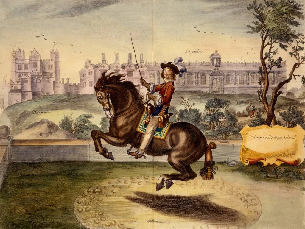 Il metodo e la nuova invenzione dei cavalli da dressage, di William Cavendish 1
